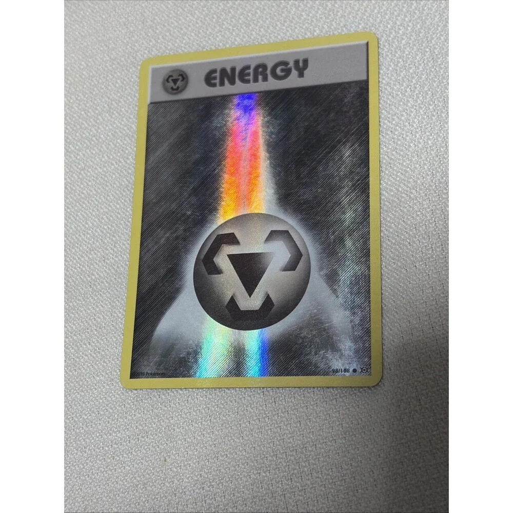 2016 Pokemon Metal Energy 98/108 Reverse Holo Evolutions NM